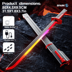 Sevair Deco LED Spark Draw Katana Cosplay Prop 3