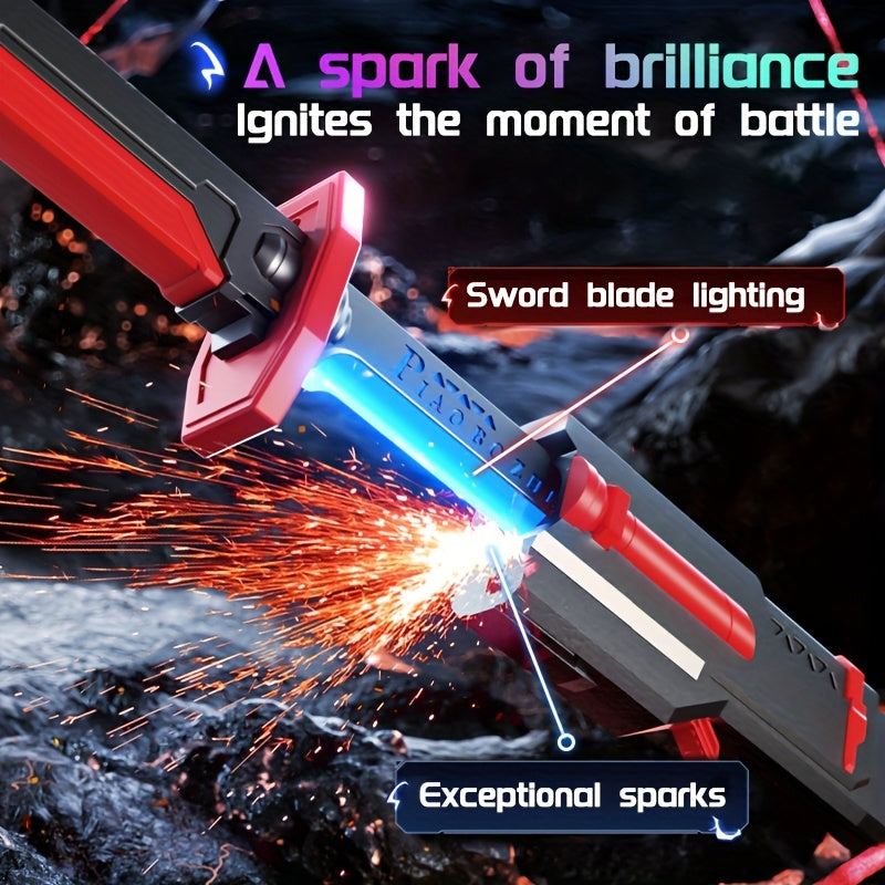 Sevair Deco LED Spark Draw Katana Cosplay Prop 7