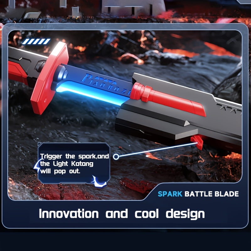 Sevair Deco LED Spark Draw Katana Cosplay Prop 9