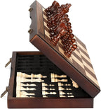 Sevair Deco Magnetic Folding Chess Set for Travel 4
