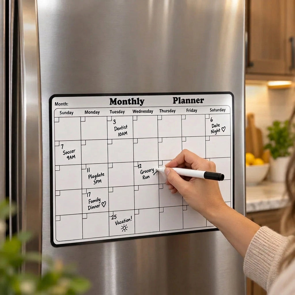 Sevair Deco Magnetic Fridge Calendar for Planning 1