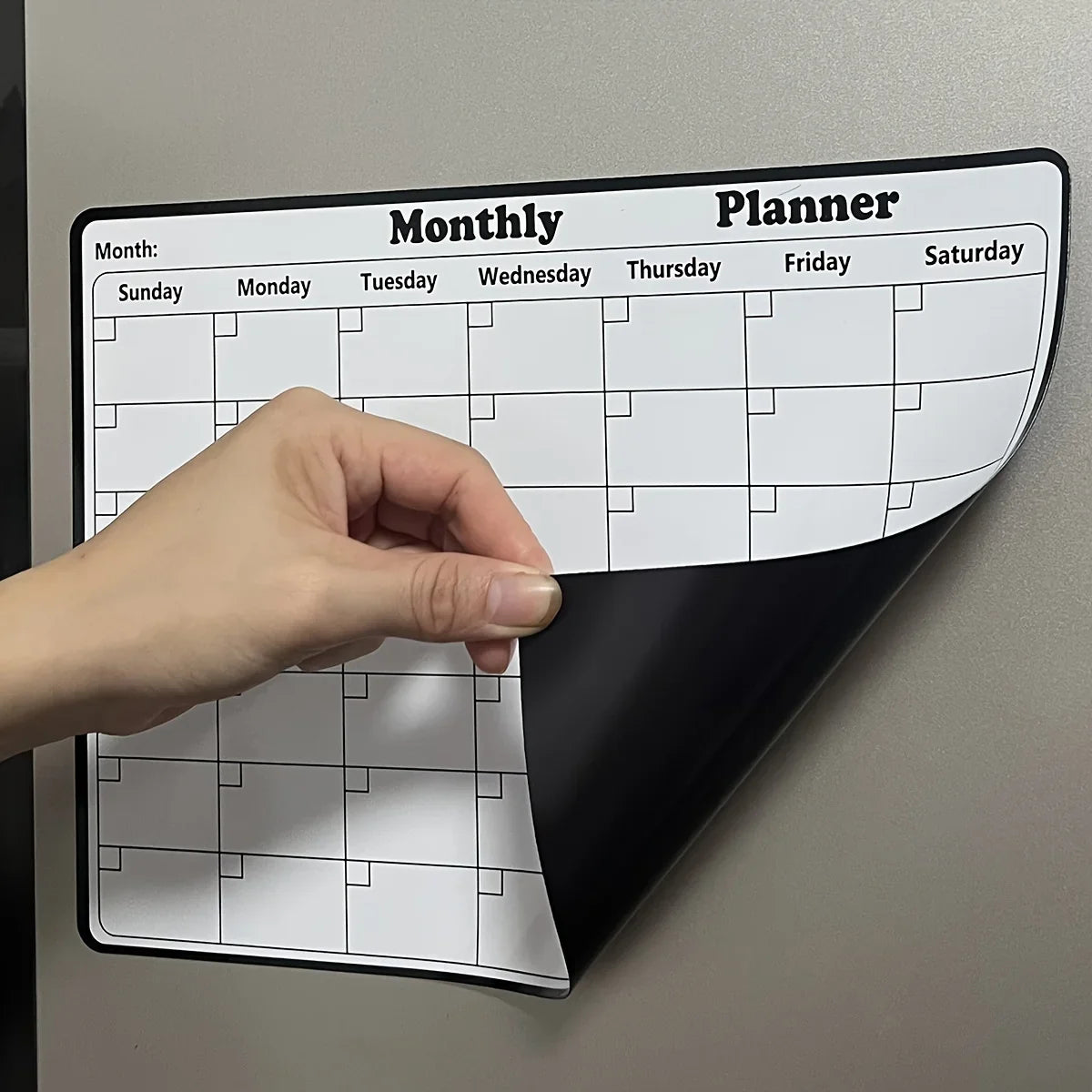 Sevair Deco Magnetic Fridge Calendar for Planning 3