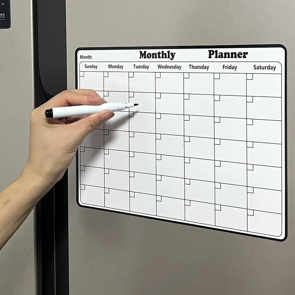 Sevair Deco Magnetic Fridge Calendar for Planning 6
