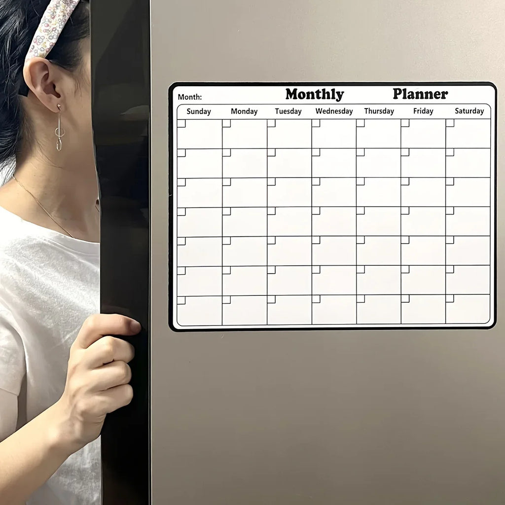 Sevair Deco Magnetic Fridge Calendar for Planning 8