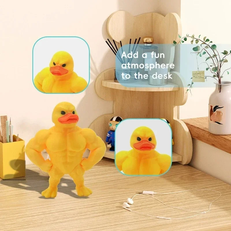 Sevair Deco Mini Buff Duck Figurine for Desk Decor desk decor