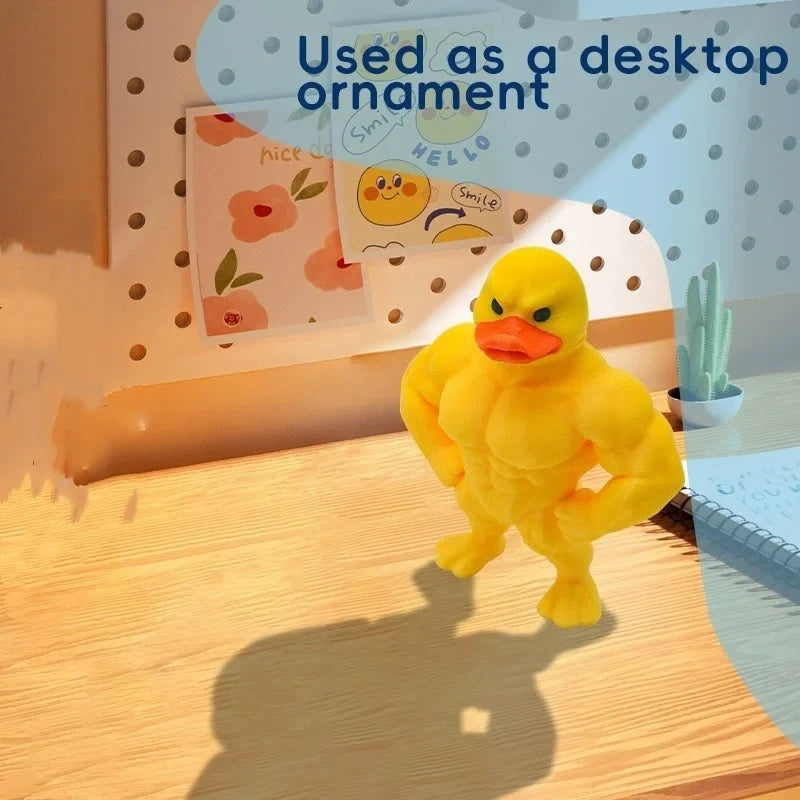 Sevair Deco Mini Buff Duck Figurine for Desk Decor desktop ornament