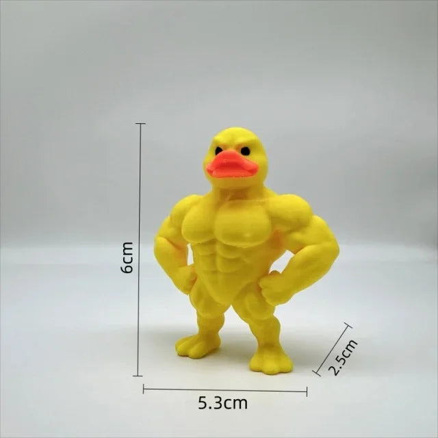 Sevair Deco Mini Buff Duck Figurine for Desk Decor dimensions