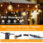 Sevair Deco Outdoor G40 String Lights Waterproof 3