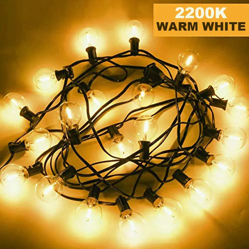 Sevair Deco Outdoor G40 String Lights Waterproof 5