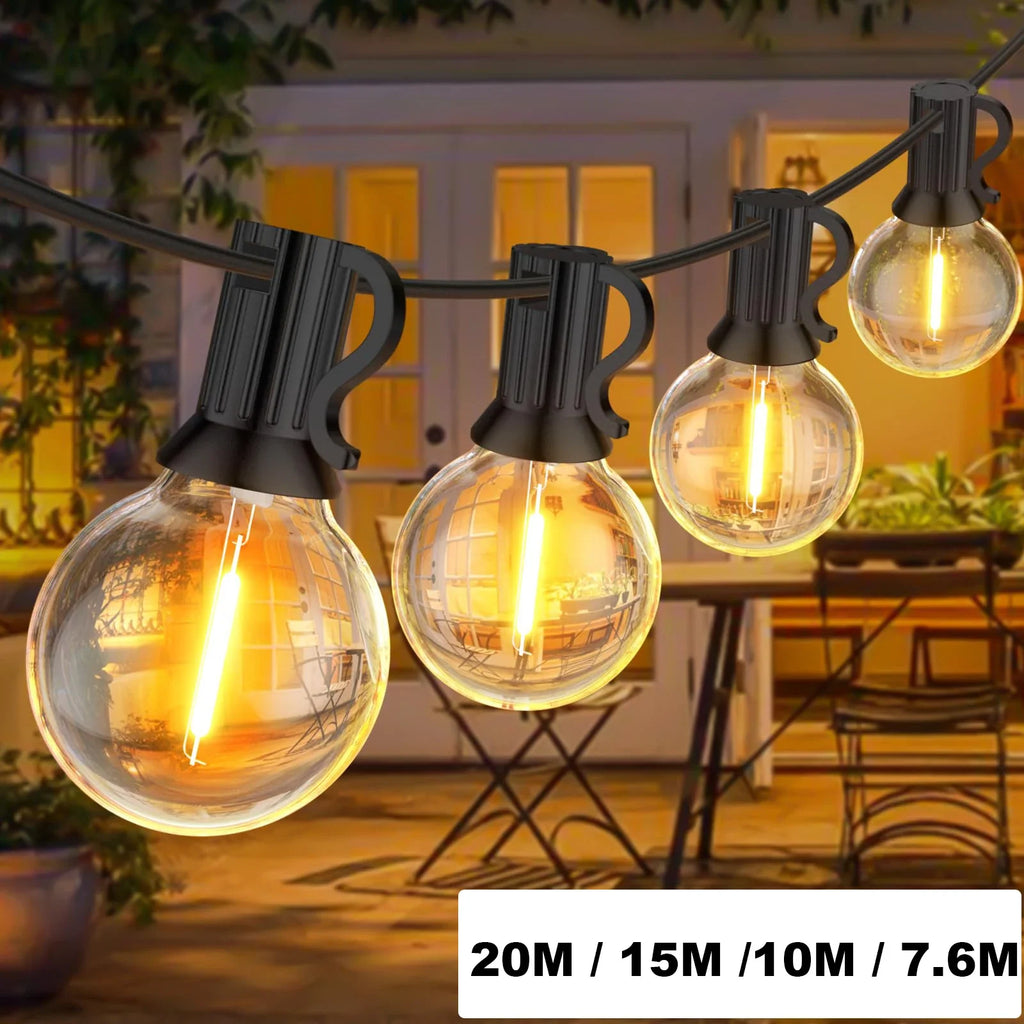 Sevair Deco Outdoor G40 String Lights Waterproof 7