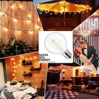 Sevair Deco Outdoor G40 String Lights Waterproof 8