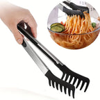 Sevair Deco Pasta Serving Tongs 10-Inch 2