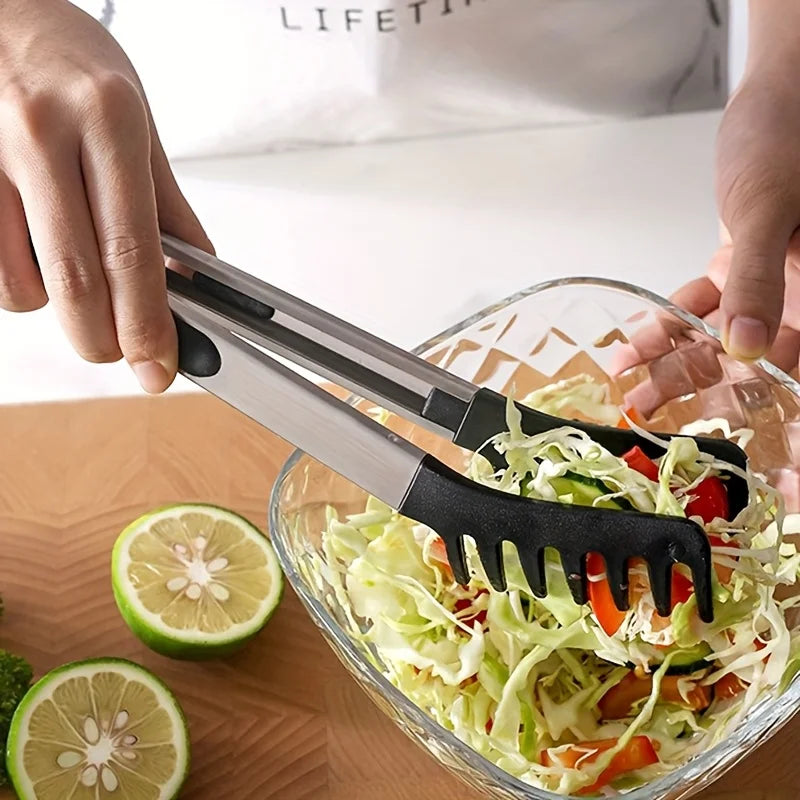 Sevair Deco Pasta Serving Tongs 10-Inch 3
