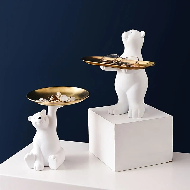 Sevair Deco Polar Bear Catch-All Tray 10