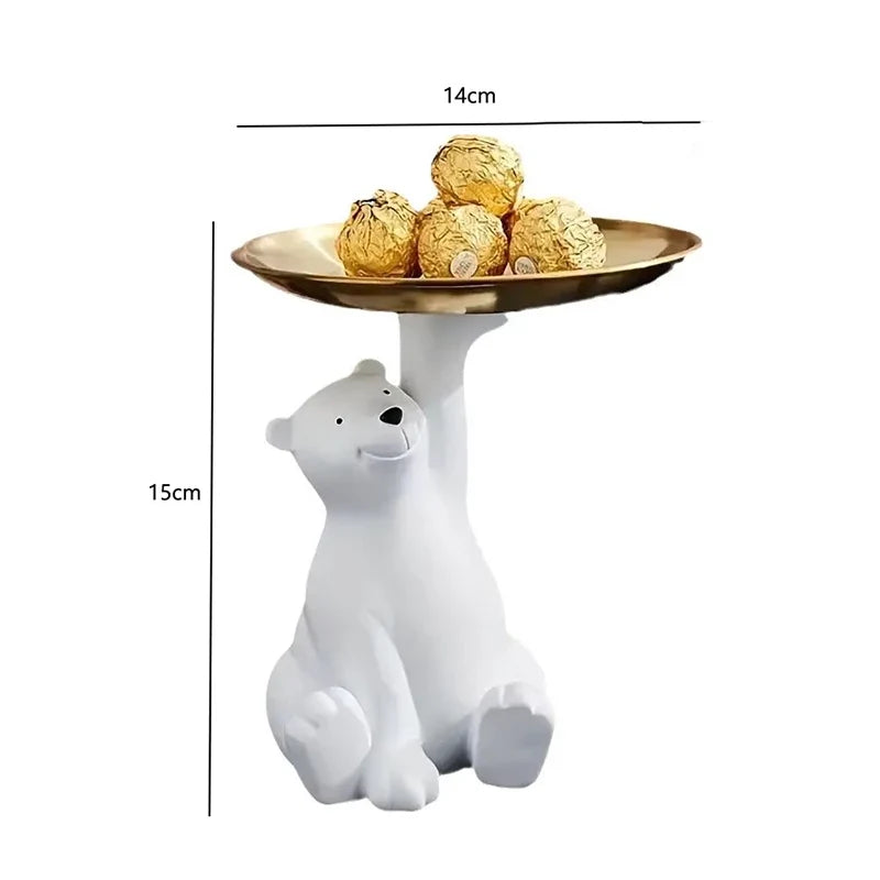 Sevair Deco Polar Bear Catch-All Tray 11