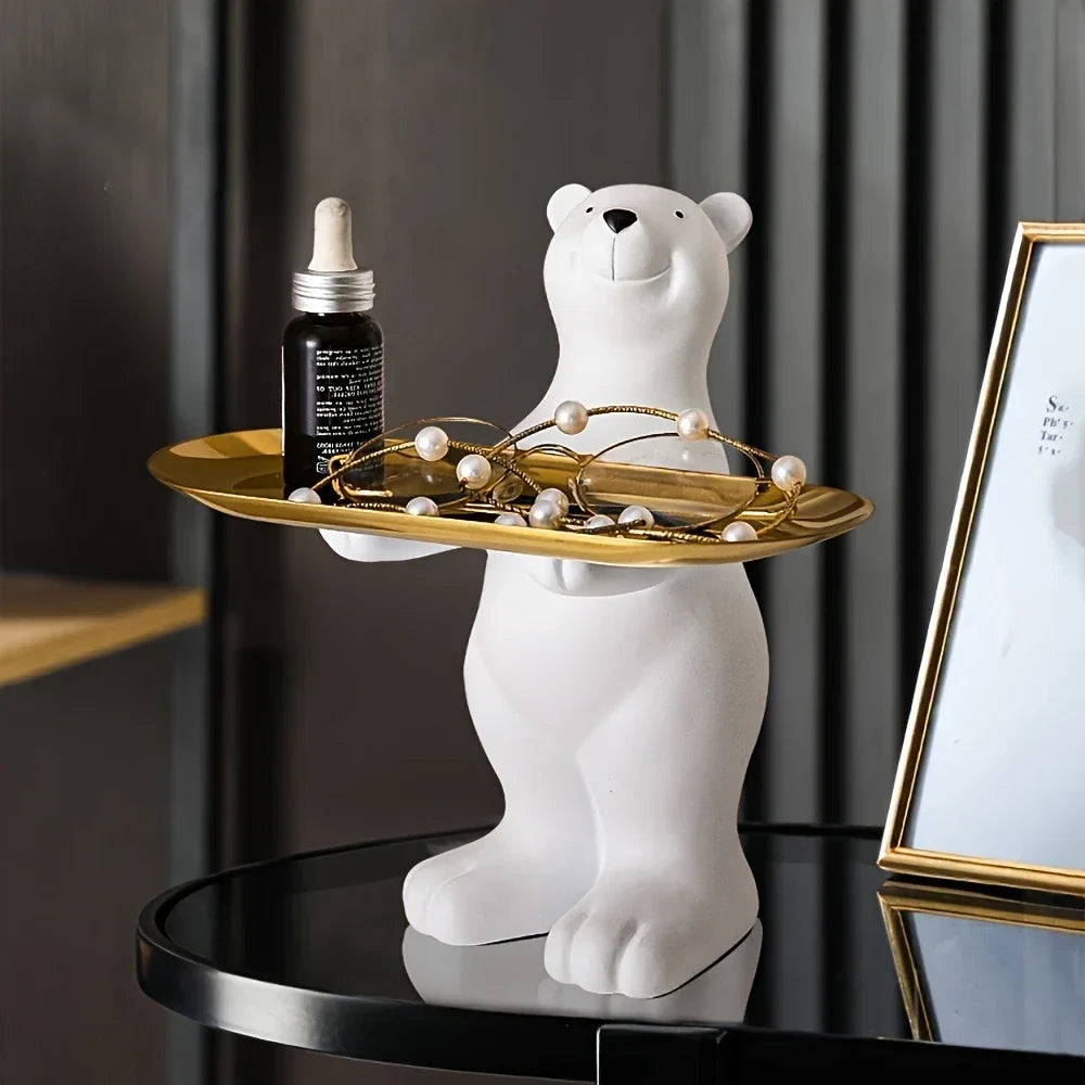 Sevair Deco Polar Bear Catch-All Tray 9