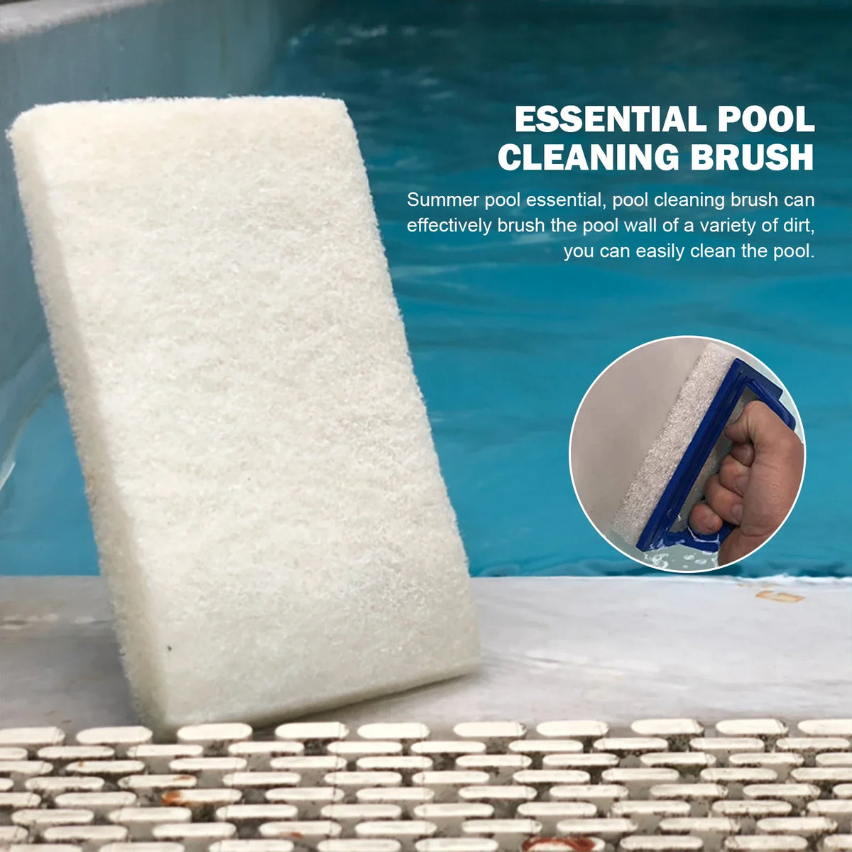 Sevair Deco Pool Waterline Scrubber Sponge 17