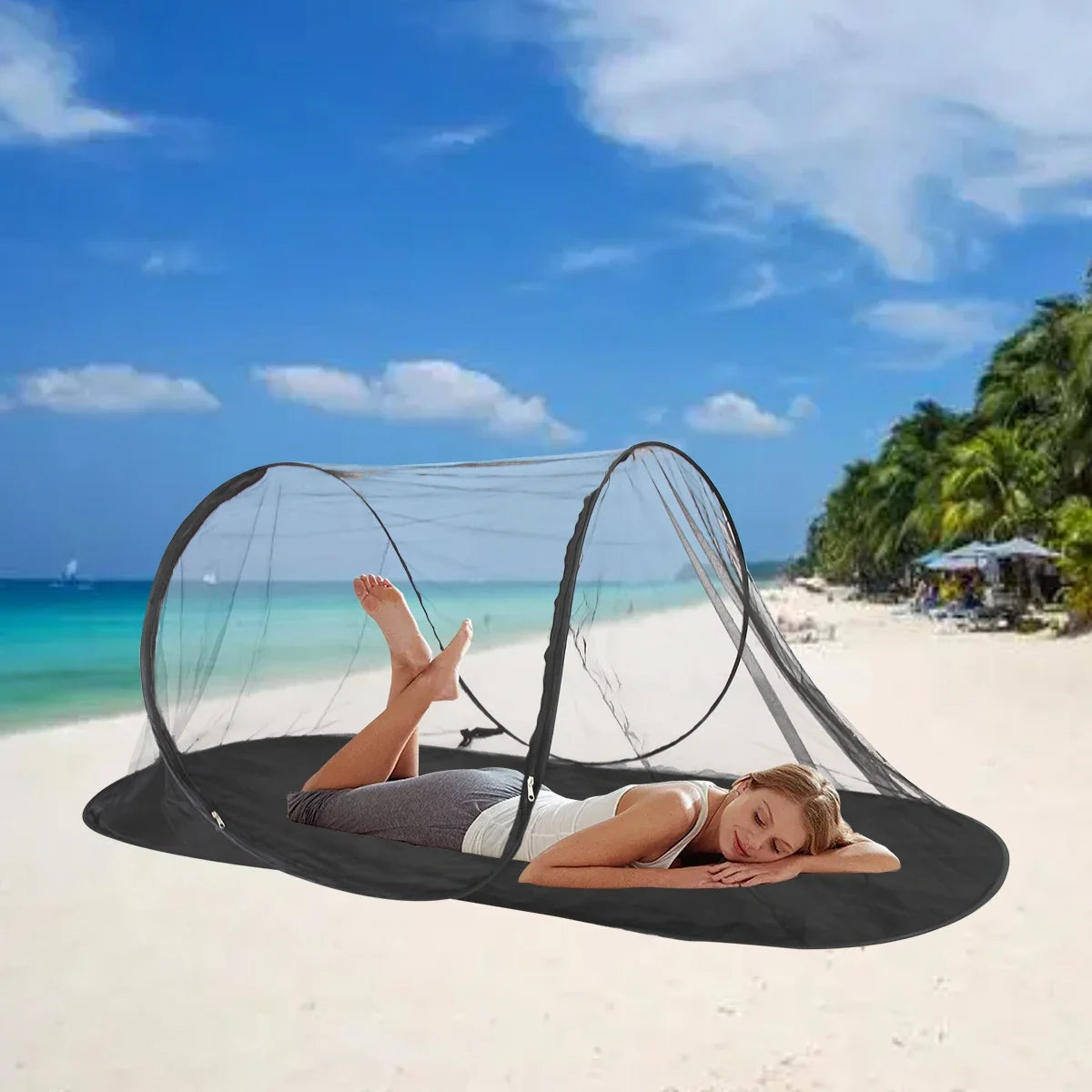 Sevair Deco Pop-Up Mosquito Tent for Camping 10