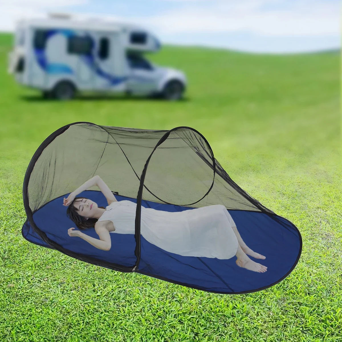 Sevair Deco Pop-Up Mosquito Tent for Camping 12