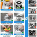 Sevair Deco Pop-Up Sink Strainer with Basket 6