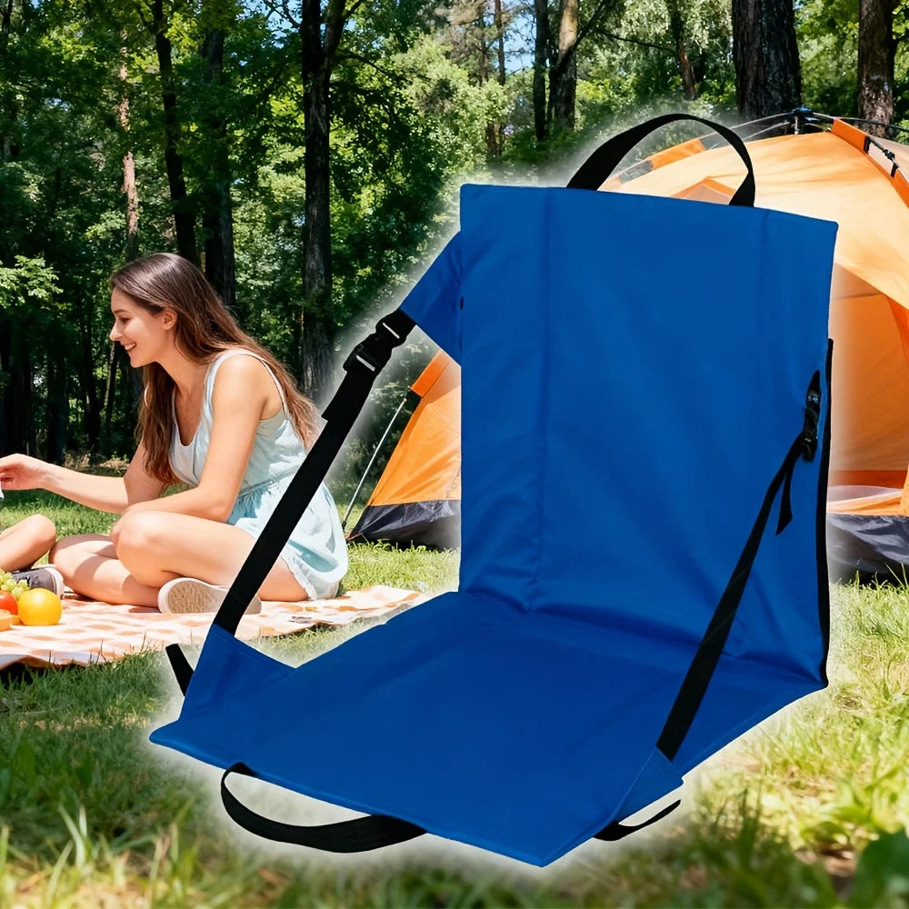 Sevair Deco Portable Bleacher Seat with Backrest 2