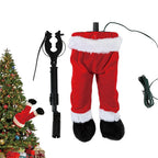 Sevair Deco Posable Santa Legs Christmas Tree Decor clip attachment