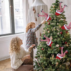 Sevair Deco Posable Santa Legs Christmas Tree Decor family display