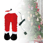 Sevair Deco Posable Santa Legs Christmas Tree Decor santa overview
