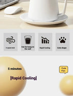 Sevair Deco Puppy Food Cooling Fan speed features