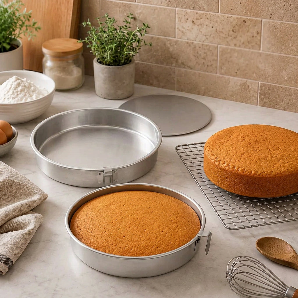 Sevair Deco Quick Release Round Cake Pan 1