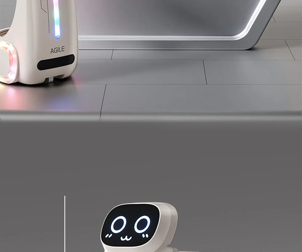 Sevair Deco RC Delivery Robot Toy with Lights robot final view