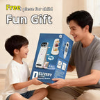 Sevair Deco RC Delivery Robot Toy with Lights robot side