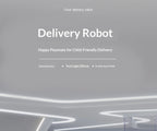 Sevair Deco RC Delivery Robot Toy with Lights tray detail