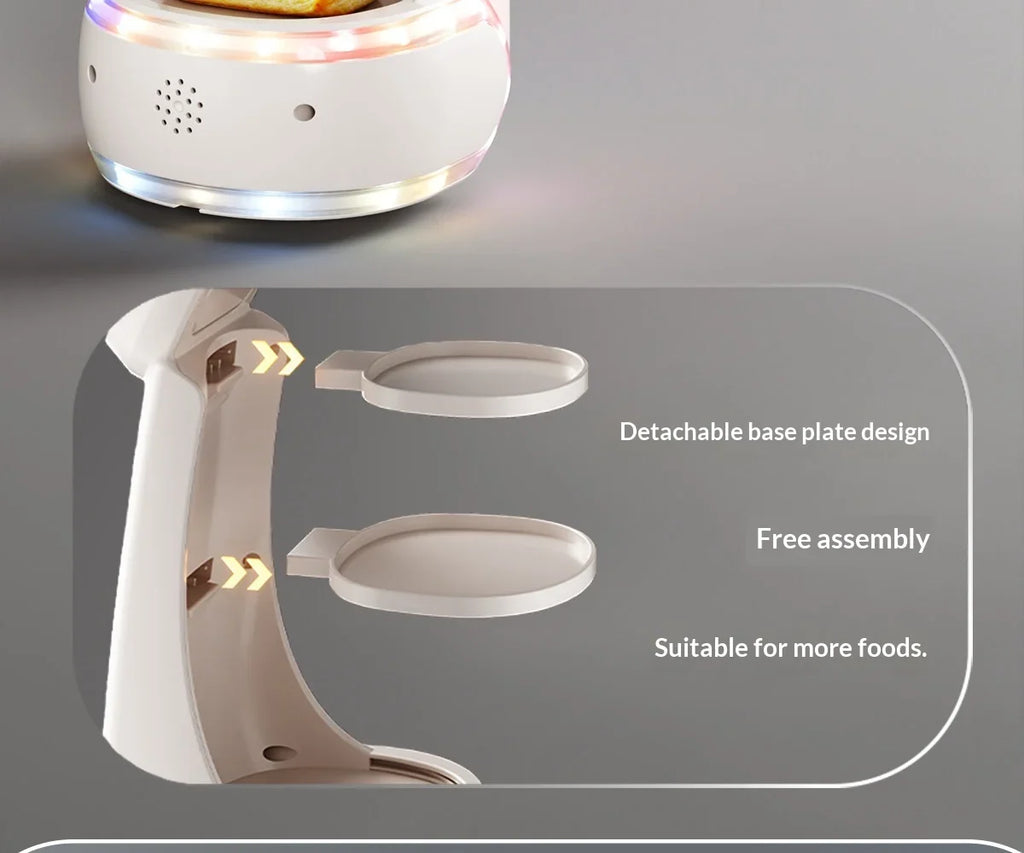 Sevair Deco RC Delivery Robot Toy with Lights tray play