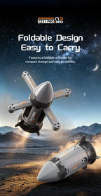 Sevair Deco RC Spaceship Rocket Toy with LED Mist 21