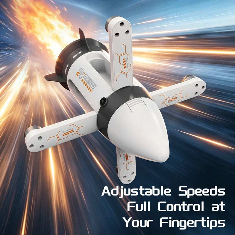 Sevair Deco RC Spaceship Rocket Toy with LED Mist 8