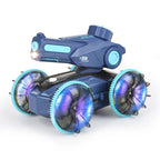 Sevair Deco RC Water Cannon Robot Toy blue front