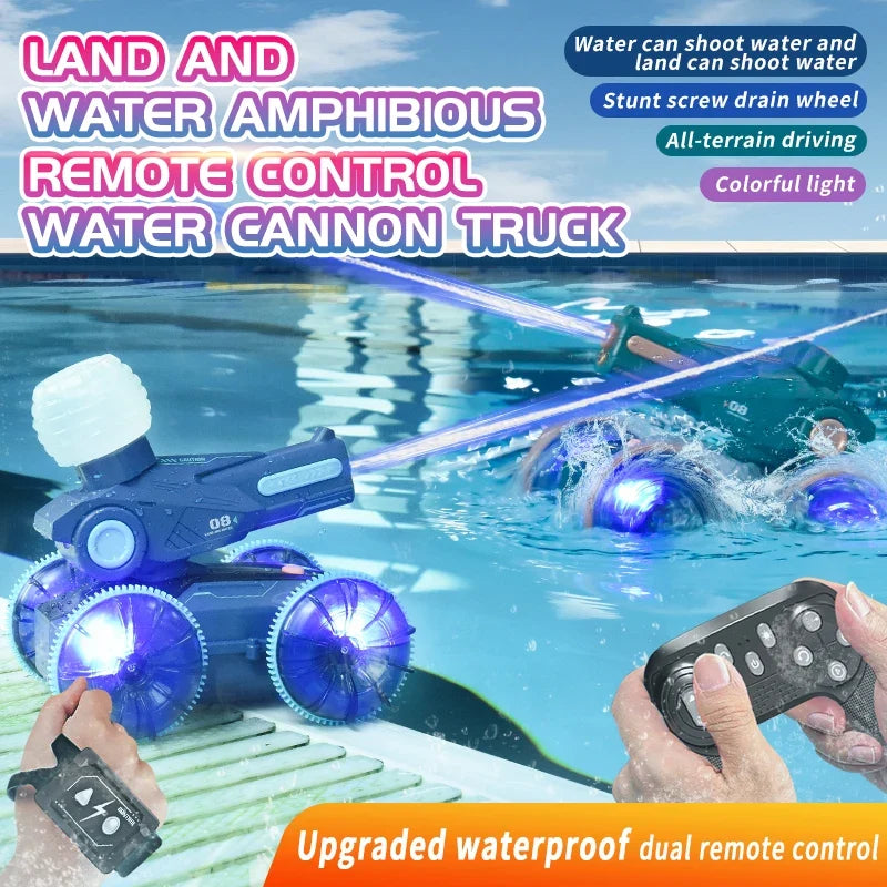 Sevair Deco RC Water Cannon Robot Toy land water play