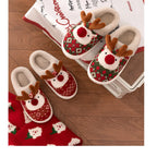 Sevair Deco Reindeer Christmas Slippers 16
