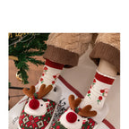 Sevair Deco Reindeer Christmas Slippers 18