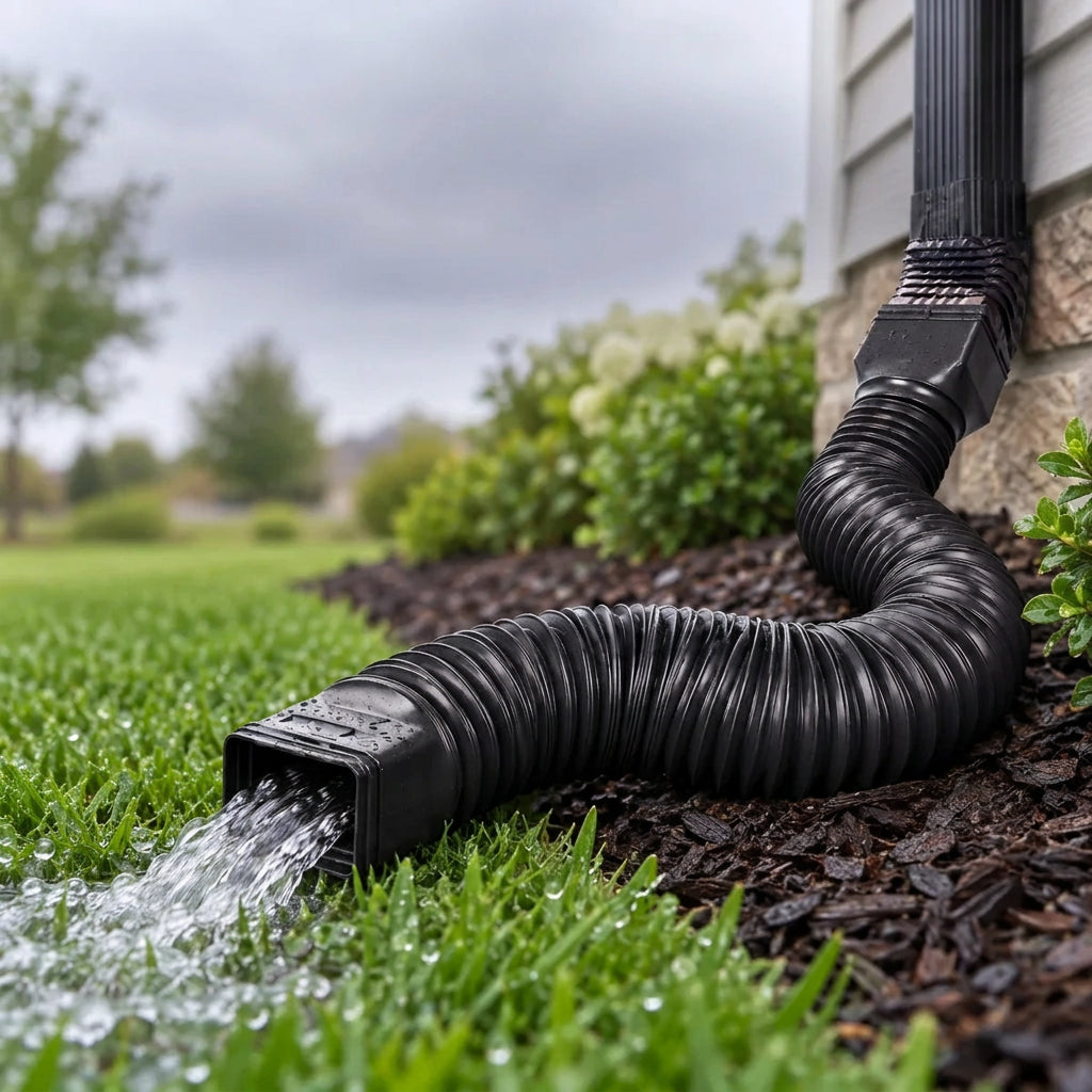 Sevair Deco Retractable Downspout Extension 1