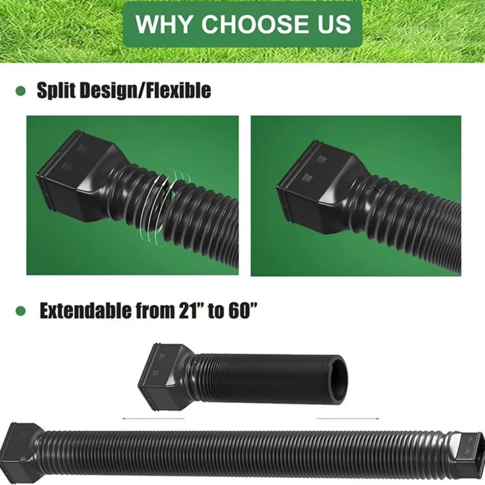 Sevair Deco Retractable Downspout Extension 4
