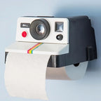 Sevair Deco Retro Camera Toilet Paper Holder wall mounted