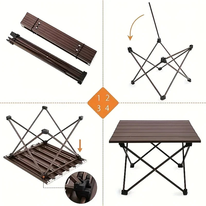 Sevair Deco Roll-Up Camping Table assembly guide
