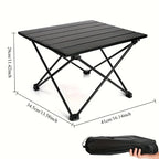Sevair Deco Roll-Up Camping Table dimensions