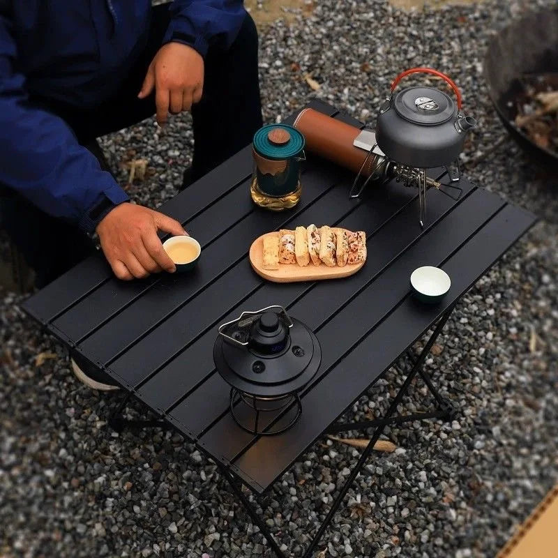 Sevair Deco Roll-Up Camping Table tabletop view