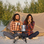 Sevair Deco Roll-Up Camping Table tent break