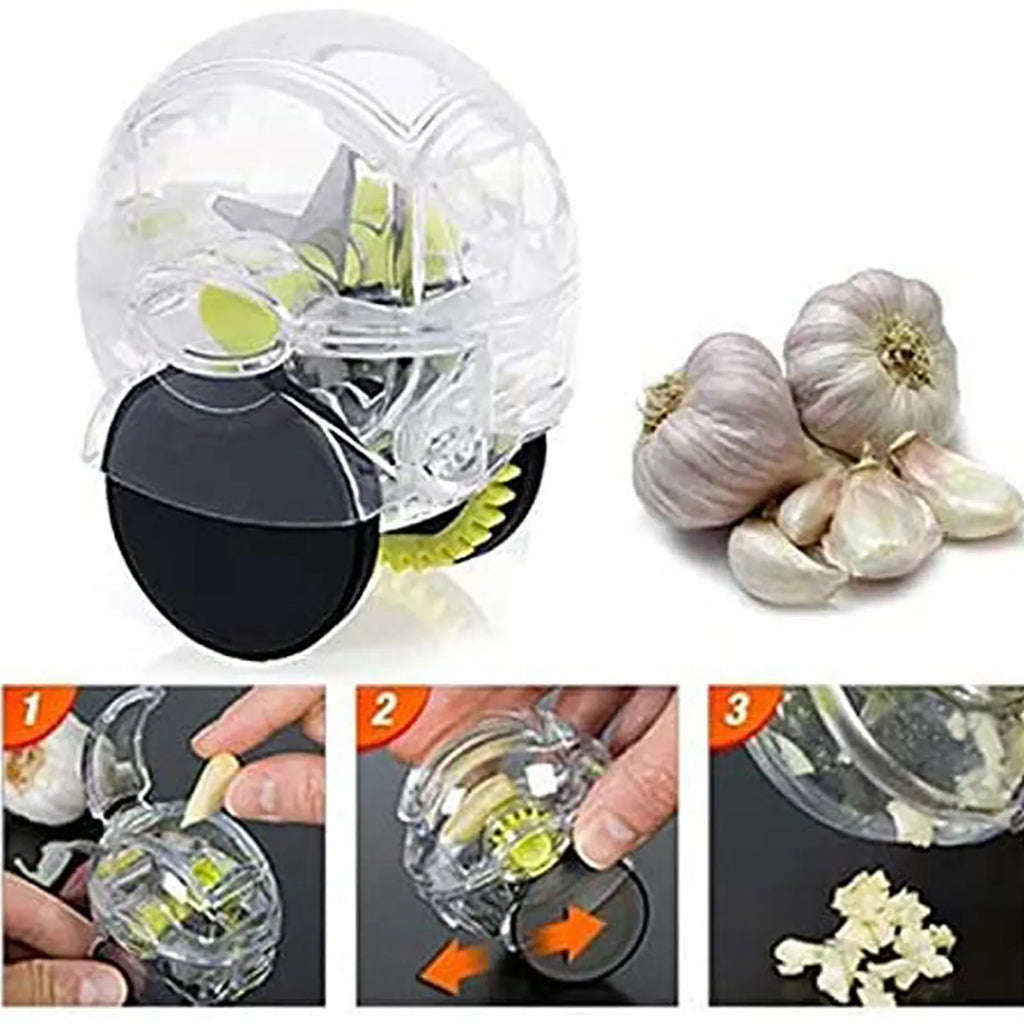 Sevair Deco Rolling Garlic Chopper for Quick Prep 3