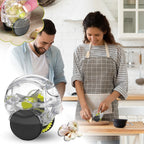 Sevair Deco Rolling Garlic Chopper for Quick Prep 4