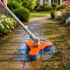 Sevair Deco Outdoor Surface Scrubber Brush Head for Pavers & Patios